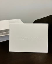 Load image into Gallery viewer, Dell Medical School Embossed Cards (Pack of 50)