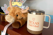 Load image into Gallery viewer, Dell Medical School Dew Cork-bottom Mug
