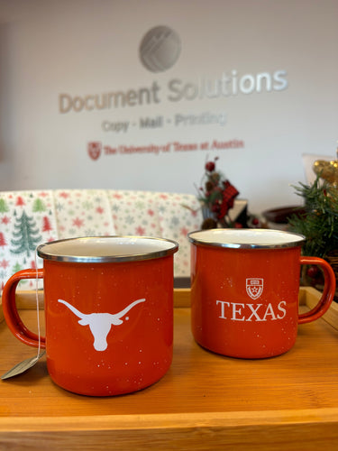 Burnt Orange Camp Mug