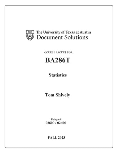 Shively BA286T Statistics FALL2023_DIGITAL PACKET