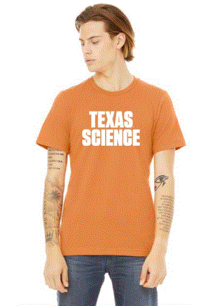 Texas Science Burnt Orange T-shirt