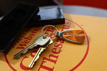 Load image into Gallery viewer, University of Texas Orange Key Ring