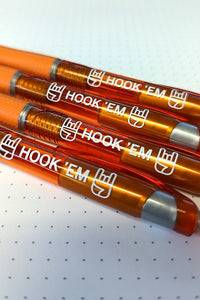Orange Ink Hook 'Em Pen