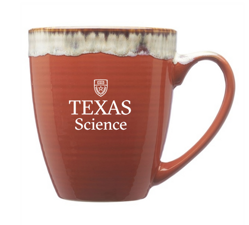Texas Science Burnt Orange Ceramic Mug