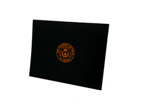 Black Certificate Holders with UT seal (9.5 x 12)