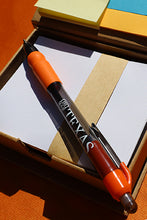 Load image into Gallery viewer, Click Translucent Pen with Orange Trim