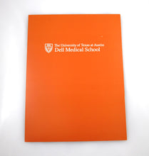 Load image into Gallery viewer, Dell Medical Orange Portfolio Folder-front