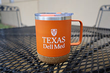 Load image into Gallery viewer, Dell Medical School Cork-bottom Camp Mug in Burnt Orange