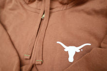 Load image into Gallery viewer, Full Zip Hooded Sweatshirt with Longhorn Logo