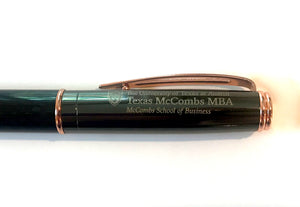 Texas McCombs MBA Gift Pen Set logo