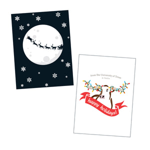 Boxed Cards - University of Texas Holiday Themed