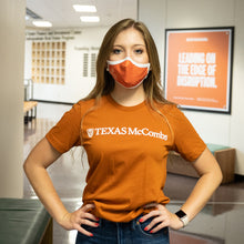 Load image into Gallery viewer, Burnt Orange Face Mask (McCombs)